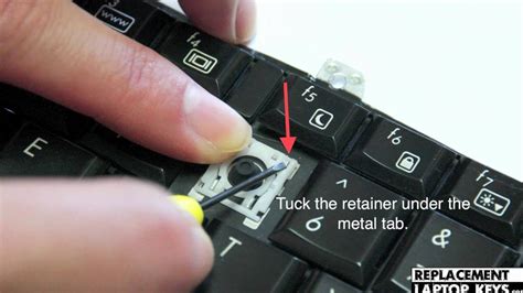 hp laptop key retainer clip